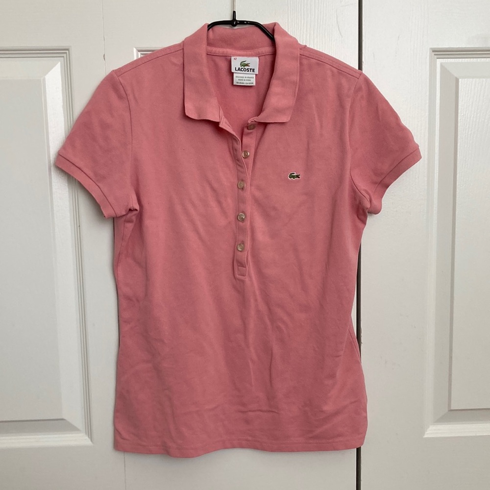 Lacoste five button polo shirt (size 42)